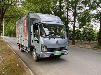 4米2绿牌厢式载货车租赁平台 城市物